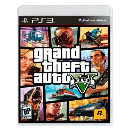 Jogo Grand Theft Auto V Midia Fisica Ps3