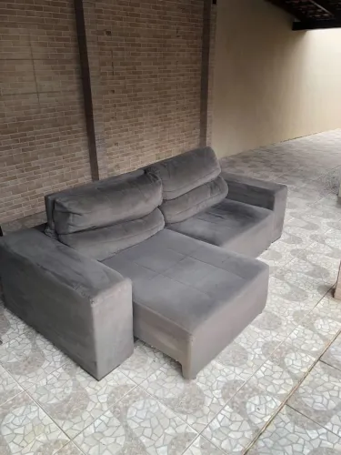 Sofá Chaise tamanho grande (oportunidade)