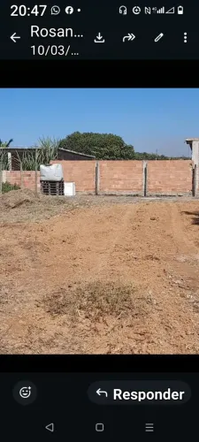 Vendo terreno em Itaguaí medindo 12 por 30 com água e energia elétrica inclusive poço arte