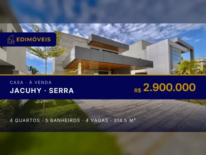 Linda casa duplex com 4 quartos e 3 suítes no Jacuhy - Oportunidade imperdível!