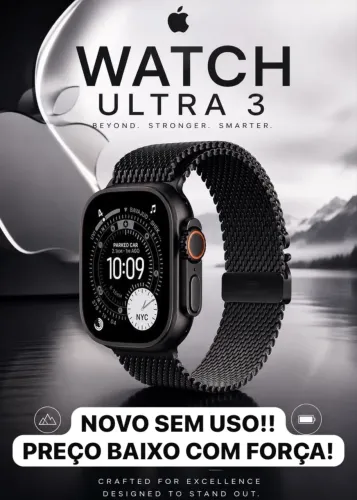 Apple Watch Ultra 3 Novo! Lacrado sem uso