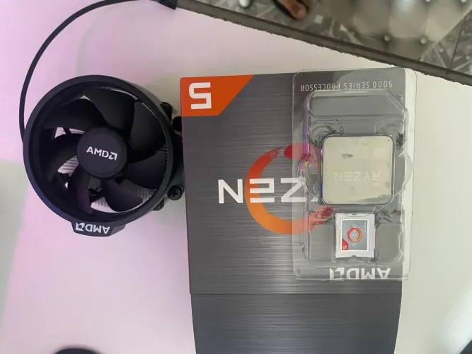 Ryzen 54500 pouco tempo de uso