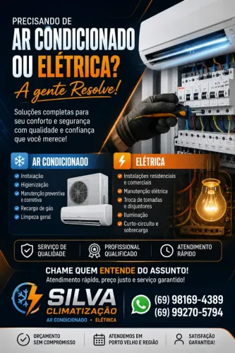 Ar condicionado e elétrica