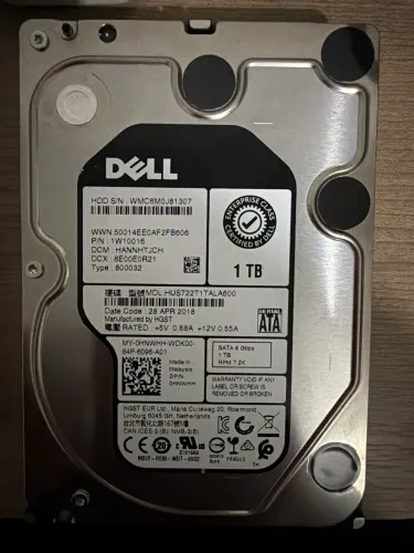 Hdd 1tb black