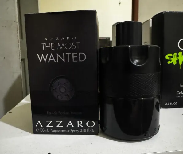 Perfume azzaro the most wanted edp intense 100ml novo