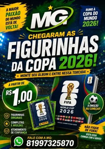 Vem completar teu álbum com a MG!!!