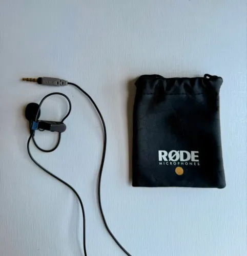 microfone de lapela røde smartlav+ qualidade profissional