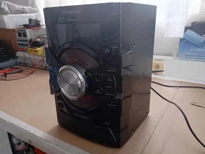Som Panasonic AS-AKX18 com defeito