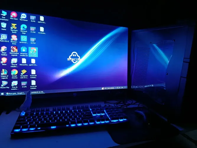 CPU Barbada Intel i7 3770 + 16 GB ram +SSD 120 GB + hd 500 GB + Placa de vídeo comum