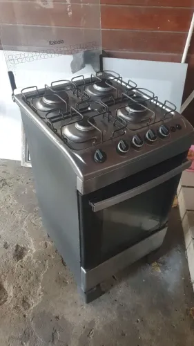 Fogão Itatiaia 4 Bocas Inox - Muito Conservado e Funcionando!