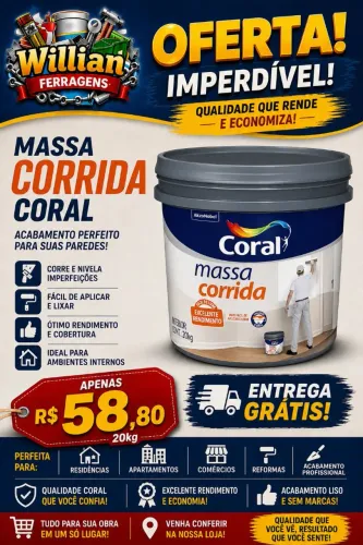 Massa corrida coral