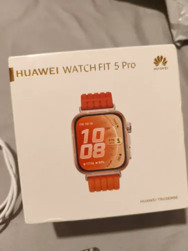 Huawei Watch Fit 5 Pro + Brinde (4 pulseiras novas)