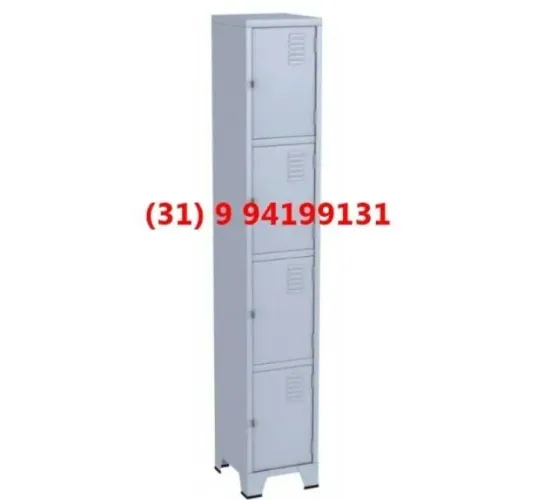 Armário de Aço Roupeiro 4 Portas Novo Frete grátis