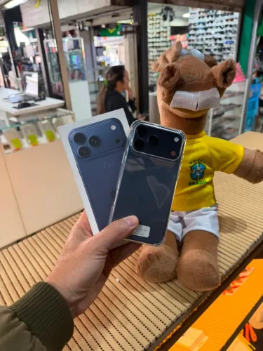 iPhone 17 Pro Max 256 gb Azul Parcelamento facilitado e atendimento rápido.