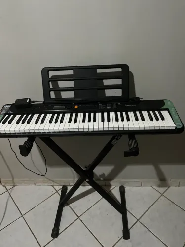 Teclado Musical Com Suporte