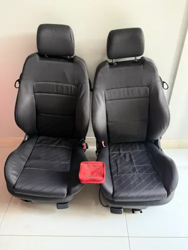 Bancos Recaro Originais Audi A3 - Perfeito Estado - Trilhos prontos Para VW g2/g3/g4/g5