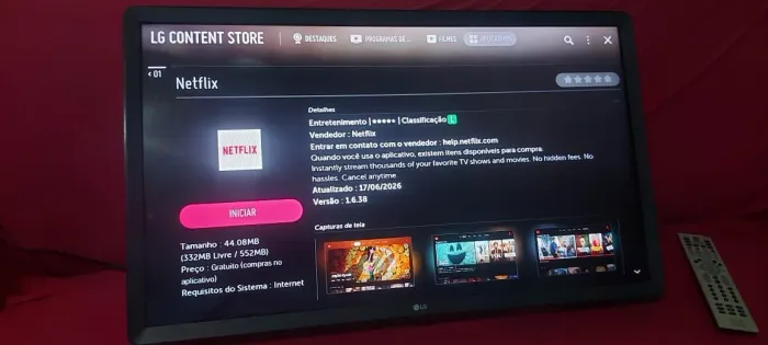 32 SMART LG ANDROID BUSCAR NO BACANGA