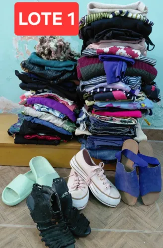Lote de Roupas Feminina para Brechó