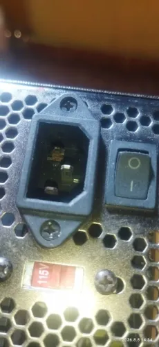 FONTE DUEX FSE 500W COM PINO DE ENERGIA ENFERRUJADO