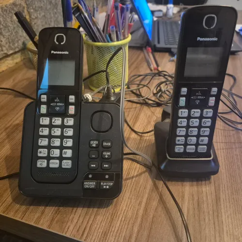 Telefone com sec. Eletrônica e Ramal - Panasonic