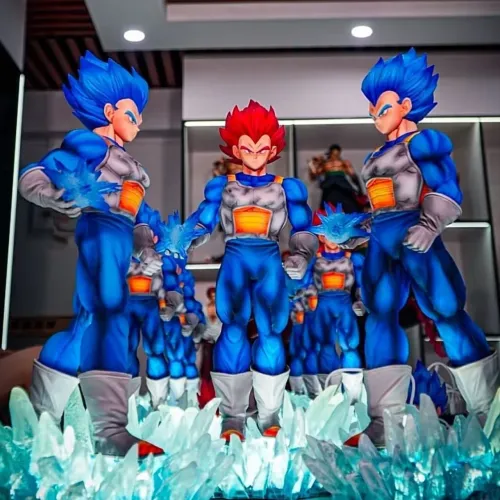 Dragon Ball Super Vegeta SSJ Blue Red JT GK PVC Action Figure 