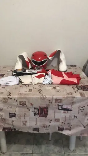 FANTASIA PAWER RANGERS VERMELHO