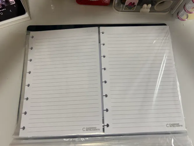 Refil pautado Caderno Inteligente/disco A5