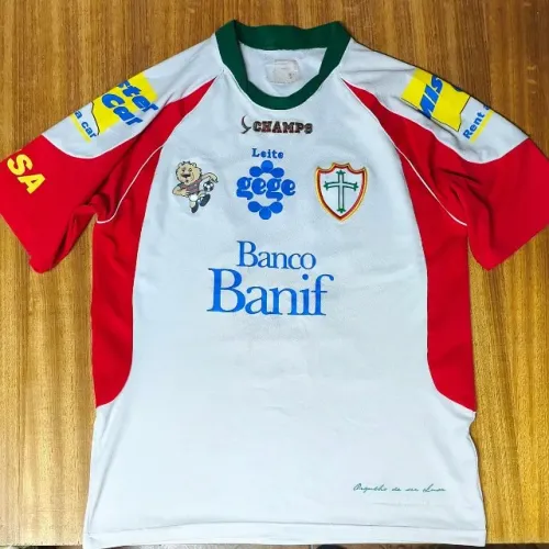 camisa original 2007 portuguesa desportos champs branco tamanho m 2008