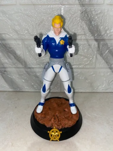 Shane Gooseman Galaxy Rangers Estátua impressão 3d 1/10