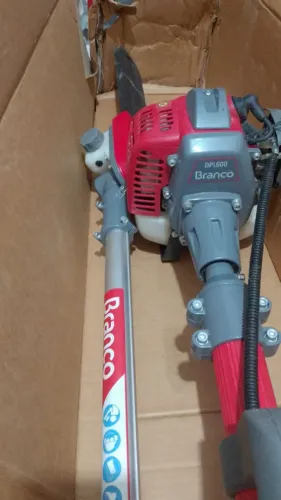 Motopoda Gasolina Telescopica 250cm 2t 1hp 26cc Bpl600 Branco