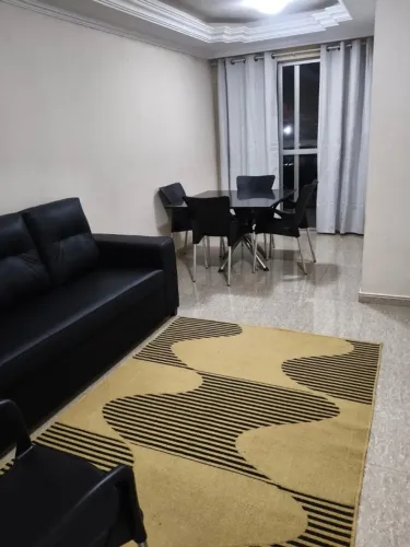 Aluga-se apartamento mobiliado no condomínio Mega Vila