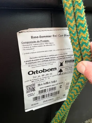 Box Baú Ortobom cama solteiro