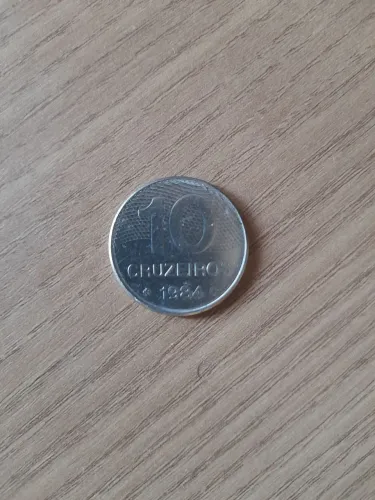 Moeda 10 Cruzeiros  de 1984 para Colecionadores 