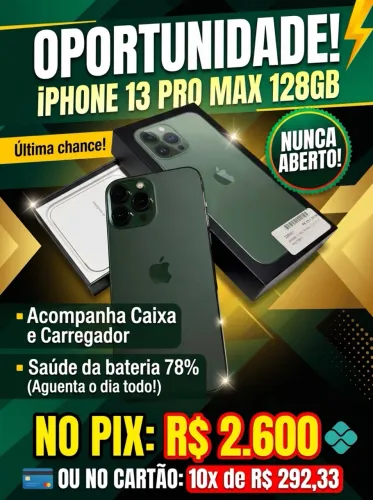 APPLE iPHONE 13 PRO MAX 128GB - VERDE ALPINO