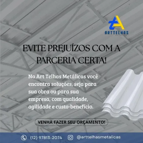 Fornecedor de Telhas Galvalume e Sanduíche para Serralherias