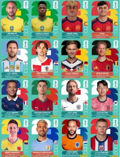 Figurinhas copa 2026