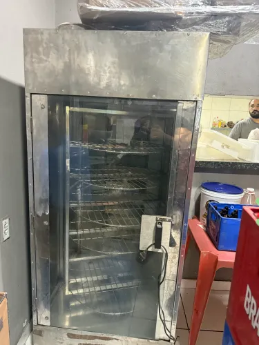 Máquina de assar frango a gás 