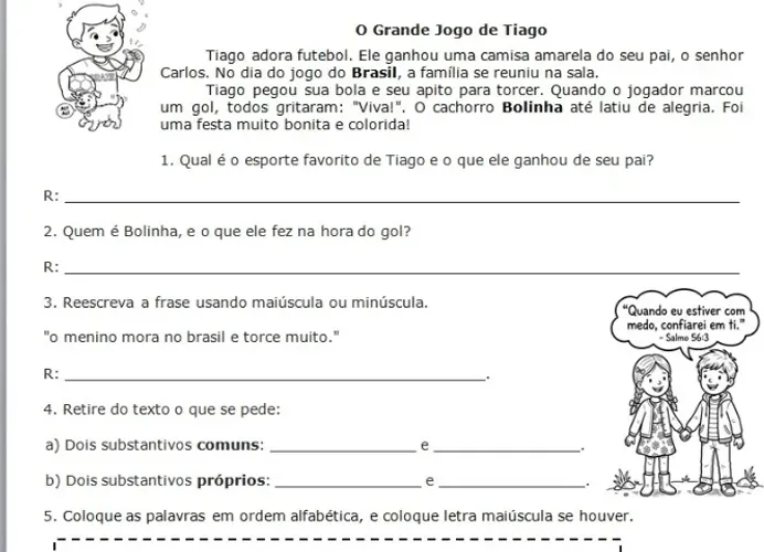 Produção de Apostilas, Atividades, Provas, Projetos, e etc., para Professores de 1º ao 9º 