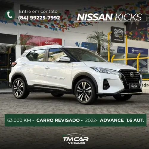Nissan Kicks Advance 1.6 16V Flex AUT 2022