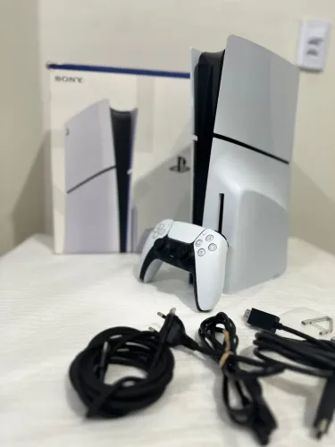 PS5 SLIM MIDIA FISICA 1TB COM GARANTIA
