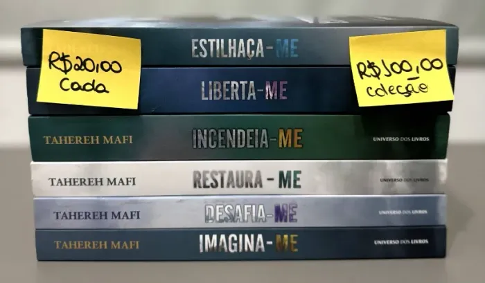 Coleção Estilhaça-me - Tahereh Mafi | 6 Livros por R$ 100