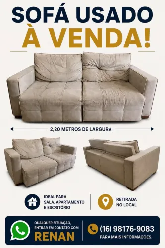 Sofá Usado