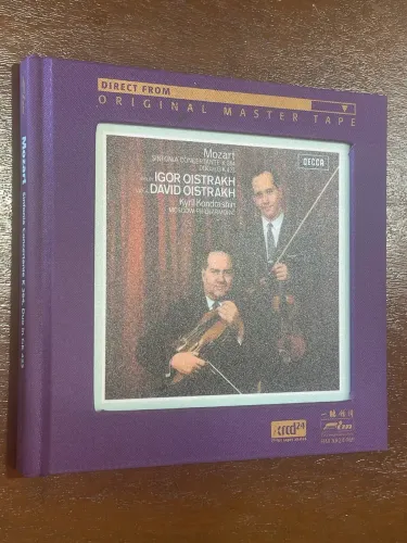 CD Mozart Sinfonia Concertante David Igor Oistrakh Decca K2HD