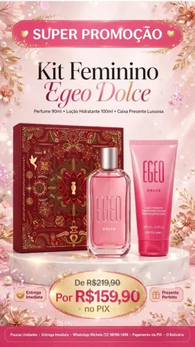 Kit o Boticário femininos