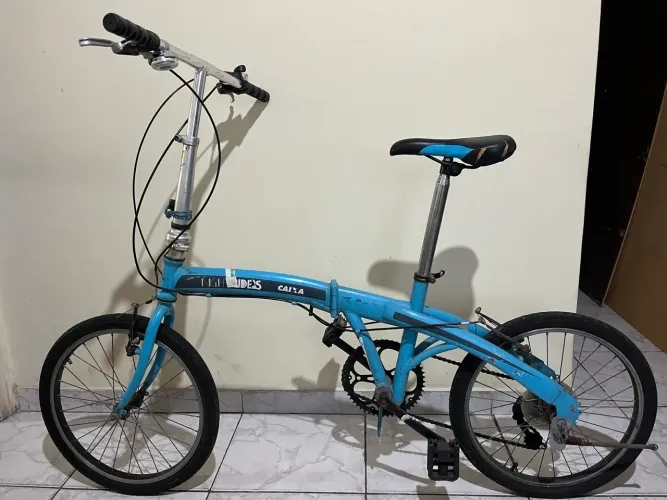 Bicicleta dobrável 