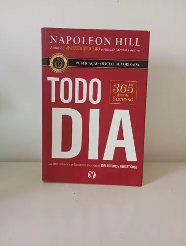 Livro Todo dia 365 dias de Sucesso - Napoleon Hill