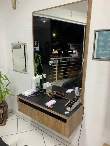 Penteadeira/ bancada salão/ barbearia