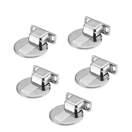 KIT 5 Prendedor Segurador de Porta Inox