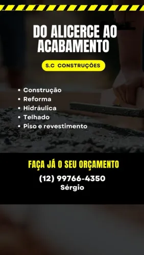 DO ALICERCE AO ACABAMENTO!
