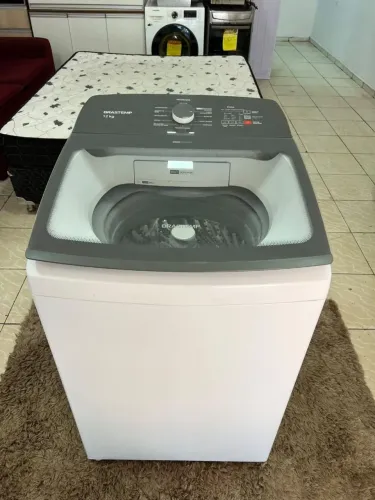Máquina Brastemp 12kg faz tudo várias funções tambor inox semi nova ((ENTREGO GRATIS))